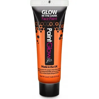 Výtvarná barva Paint Glow barva na tělo a obličej Barva UV na obličej a tělo NOC