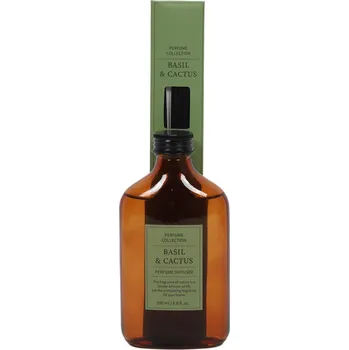 Keramický dřez Perfume Collection Aroma difuzér HOME SCENT, 200 ml, bazalka a kaktus