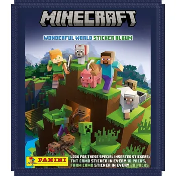 Sběratelská karetní hra Naklejki MINECRAFT saszetka 1 / 2023