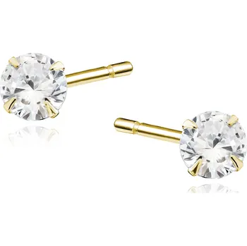 Náušnice Pozlacené náušnice ANNIKA 5 mm Ag 925/1000