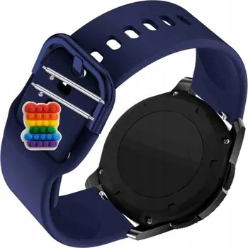 Pouzdro na mobilní telefon Pásek Řemínek pro Garett GRS PRO, Silikon, tmavě modrá smyčka, nastavitelný