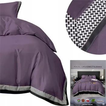 Povlečení Povlečení 140x200 Sada 2 díly Jednobarevné s Volánem Naomi 04