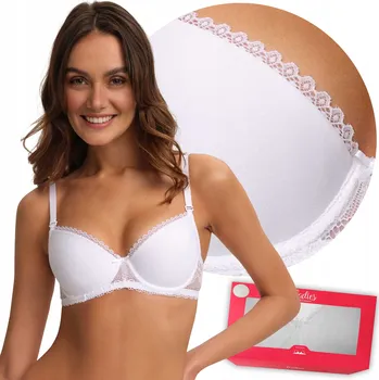 Podprsenka Podprsenka SUPER PUSH-UP vyjímatelné vycpávky HENDERSON KASSIDY bílá 70F