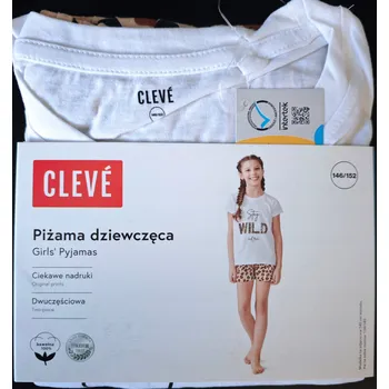 Dívčí pyžamo CLEVE pyžamo vícebarevné velikost 146