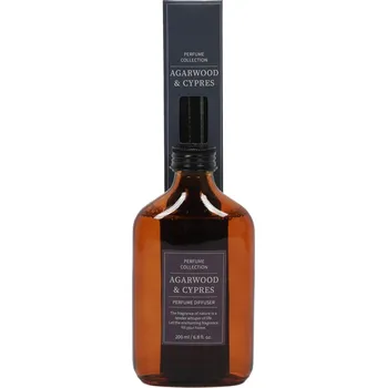 Aroma difuzér Perfume Collection Aroma difuzér HOME SCENT, 200 ml, agarové dřevo a cypřiš