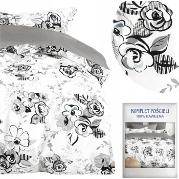 Povlečení Povlečení Bavlněný Satén Aida Sada 160x200 3 Č.