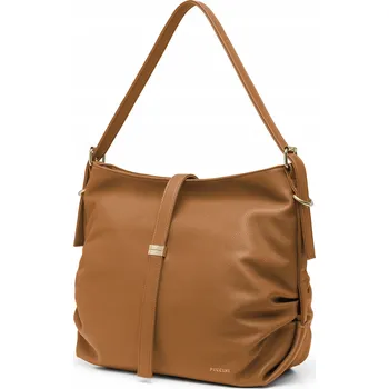 Kabelka PUCCINI kabelka eko kůže hnědá