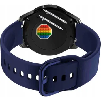 Pouzdro na mobilní telefon Pásek Řemínek pro myPhone Watch LS, Silikon, tmavě modrá smyčka, nastavitelný