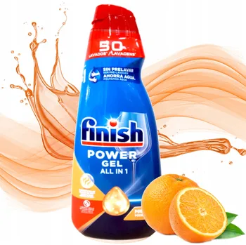 Tableta do myčky FINISH All-in-One Anti-odor gel do myčky 50 mycích cyklů 1000 ml