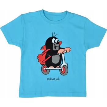 Chlapecké tričko Dětské tričko MU Brno modré bavlna velikost 98