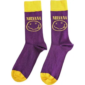 Pánské ponožky Ponožky Nirvana - Yellow Happy Face