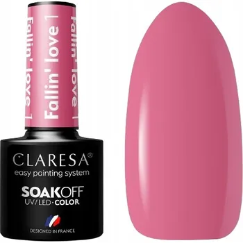 Přípravek na nehty CLARESA HYBRIDNÍ LAK NA NEHTY UV/LED FALLIN' LOVE 1