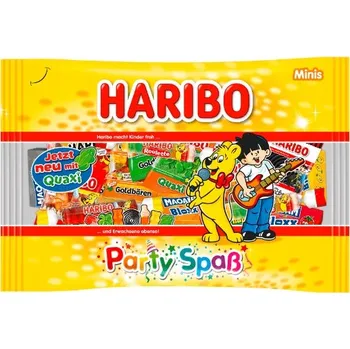 Cukrovinka Želé Bonbony bonbóny Party-Spass Haribo 425 g