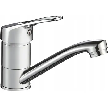 Vodovodní baterie Stojánková umyvadlová baterie s otočnou hubicí Kuchinox GRACE stříbrná