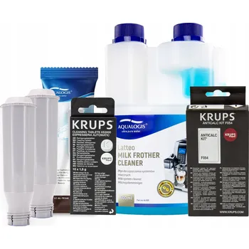 Kávovar Sada Krups - AL-TES46 2ks, Latteo 500ml, KRUPS XS3000, Krups F054