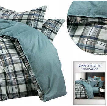 Povlečení Povlečení 200x220 3dílné Bavlněný satén Aida Sada 2x Povlak na polštář