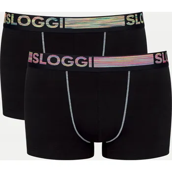 Boxerky Spodní Prádlo Boxerky Sloggi černé, velikost S