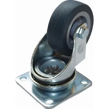 Pojezdové kolečko kolečko nábytkové otočné 50mm gum. (4ks)