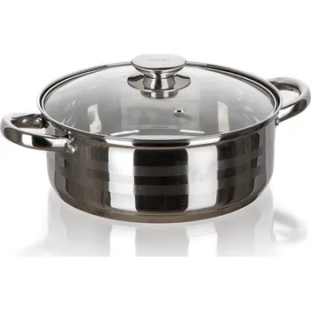 Hrnec rendlík 28cm se skl.poklicí 6,6l nerez LIVING 0.01 Kg MTA MAXMIX Sklad14 266129 (0.01 Kg Výška přepravní: 11,8 cm MTA MAXMIX Sklad14 266129)