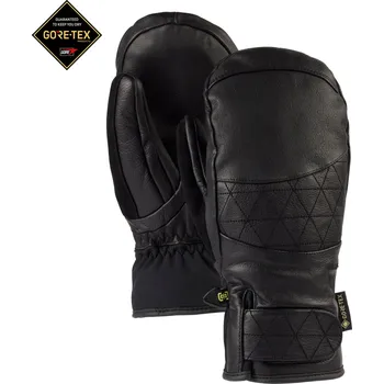 Rukavice na snowboard Burton Wms GORE-TEX Gondy Leather Mitt true black S 2026 - Odesíláme do 24 hodin