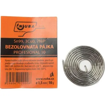 Páječka pájka cín 10g 1,5mm P1/10 - PE 0.01 Kg MTA MAXMIX Sklad14 565031 ( MTA MAXMIX Sklad14 )