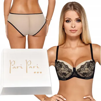 Podprsenka Paripari béžová souprava spodního prádla velikost 80B