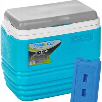 Sada turistické chladničky Pinnacle TPX 7013 10L Tyrkysová + 1 chladicí vložka