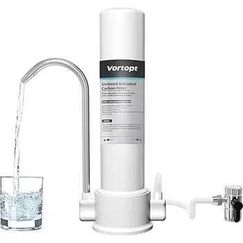vodní filtr Systém filtrace vody na kohoutek VortoptF8 Zlepšuje chuť, redukuje chlór