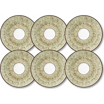 Talíř Wilmax England ColorBoom porcelánový kulatý podšálek 6 ks