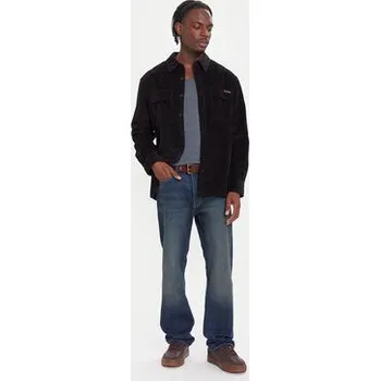 Pánská košile Calvin Klein Jeans Košile LV04RD106G Černá Relaxed Fit XXL