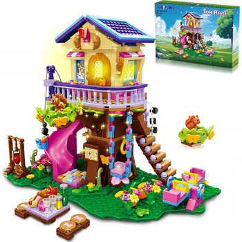 ostatní stavebnice STAVEBNICE DOMEČEK NA STROMĚ 618 dílků