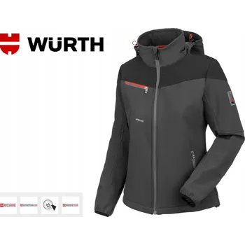 Dámská softshellová bunda DÁMSKÁ SOFTSHELLOVÁ BUNDA WURTH STRETCH X ANTRACIT vel. S