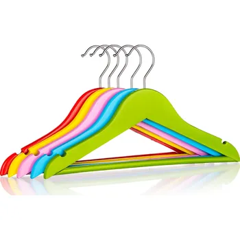 Ramínko ramínko dřevěné dětské COLOR (5ks) 0.46 Kg MTA MAXMIX Sklad14 267565 (0.46 Kg Výška přepravní: 7 cm MTA MAXMIX Sklad14 267565)