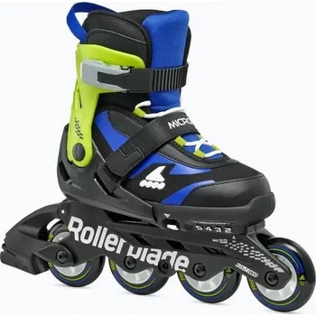 Kolečkové brusle ROLLERBLADE Microblade black/blue 28-32