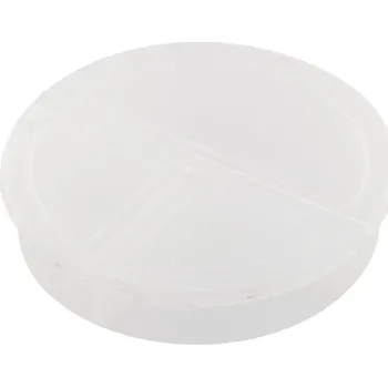 Jednorázové nádobí Remedy box na pilulky TAMPONTISK (MAX. 4 BARVY, 25 X 25MM) 4 barvy 500 VRCH - LEVÁ STRANA