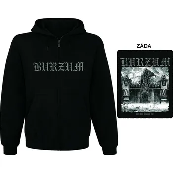 Pánská mikina Burzum - mikina s kapucí a zipem 2