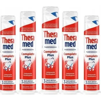 zubní pasta Theramed Complete Plus Zubní Pasta 3v1 500ml (Německá verze)