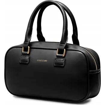 Kabelka PUCCINI kabelka kufřík eko kůže černá