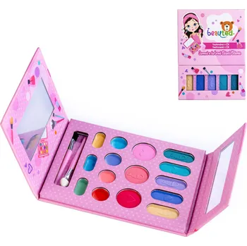 dětské šminky a malovátka _Ostatní 1_ Make-up Beauted dětská sada líčidel šminky se zrcátkem paletka 00861198