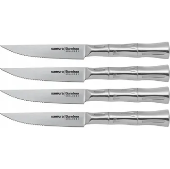 Kuchyňský nůž Samura Bamboo sada 4 nožů na steaky