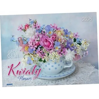 Kalendář Albomový kalendář 2026 Květiny KA-8