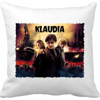Polštář Polštář filmový, herní, knižní, komiksový, hudební Harry Potter 40 x 40 cm