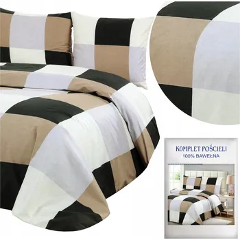 Povlečení Povlečení Satyna Bawełniana Aida saténu 200x220 3 Č.