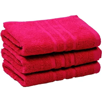 Ručník 2P SERVIS Ručník froté Comfort 50x100cm 50x100 cm purpurová 100% Bavlna froté