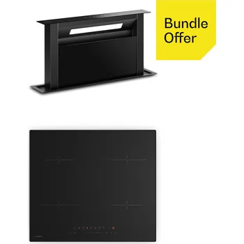 Varná deska Klarstein Velaire indukční varná deska + odsavač par 60 cm (60003311)