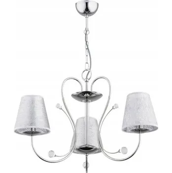 Lustr Alfa UNITY ROYAL stříbrný chrom se stínidly 3 x E27