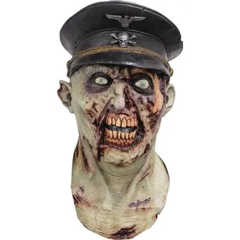 Karnevalová maska Ghoulish - Maska pro dospělé kapitán zombie armády -