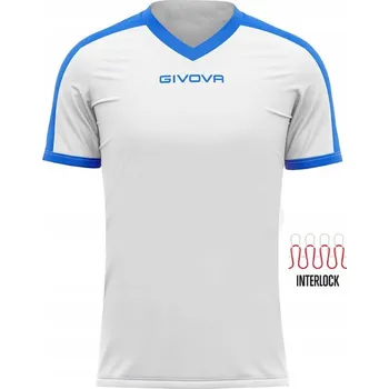 Chlapecké tričko Tréninkové tričko s krátkým rukávem Givova L bílé