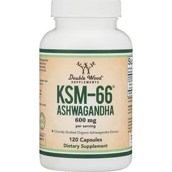 Fitness strava Double Wood Supplements KSM-66 Ashwaganda 600 mg
