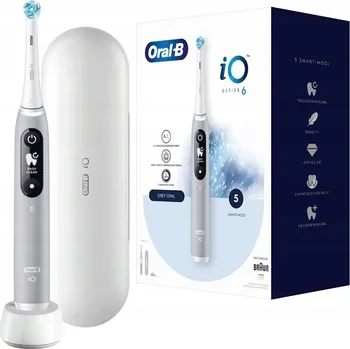 Elektrický zubní kartáček Oral-B iO Series 6 Grey Opal Elektrický zubní kartáček